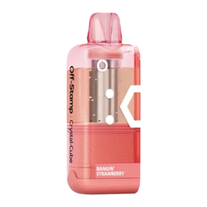 BUY 1 GET 1 FREE Bangin Strawberry Off Stamp X-Cube Disposable (Crystal) | Vape Collection