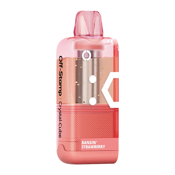 BUY 1 GET 1 FREE Bangin Strawberry Off Stamp X-Cube Disposable (Crystal) | Vape Collection