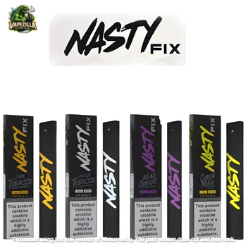 Nasty Fix Vape Pod Kit Black and Yellow Premium Disposable Vape India
