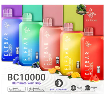 Elfbar BC10000 Disposable Vape with Quaq Mesh Coil and Dry-Hit Prevention